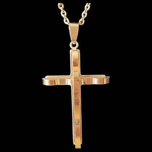 Stainless steel cross necklace